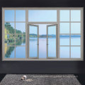 Sliding Aluminium Windows with Quality Hollow Glass, China Window Supplier